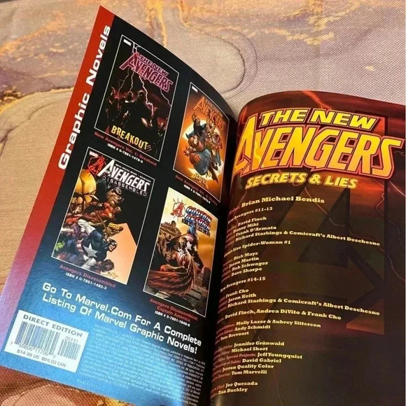 The New Avengers Volume 3 - SECRETS & LIES - Picture 6 of 6